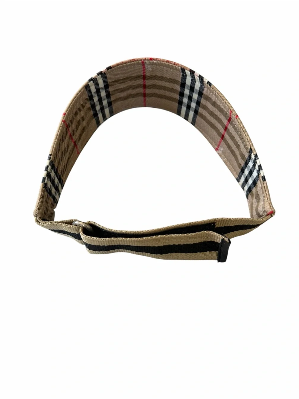 Burberrys Nova Check Golf Visor | Made in Italy
